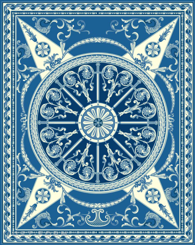 Прямоугольный ковер Design TD 285 фабрика Jumbo Collection фотография № 2