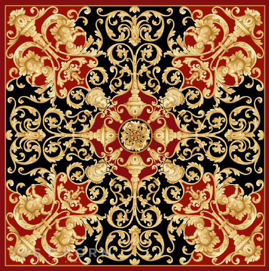 Квадратный ковер Design TD 3361 фабрика Jumbo Collection фотография № 2