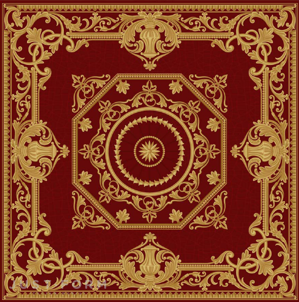 Квадратный ковер Design TD 3553 фабрика Jumbo Collection фотография № 1