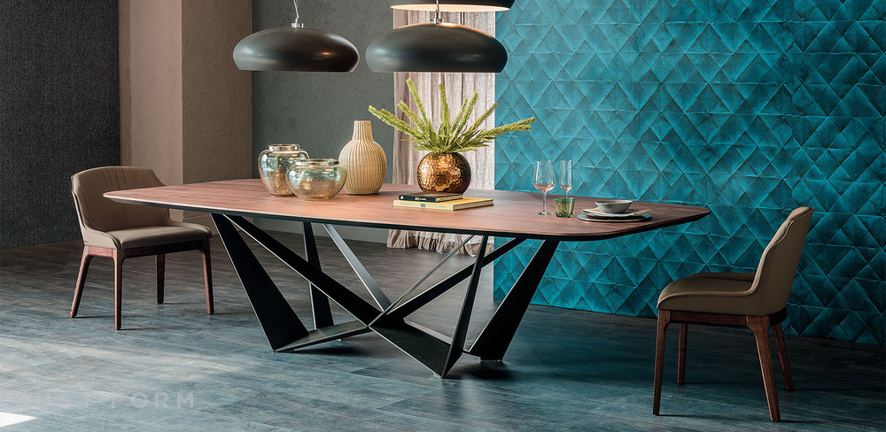Обеденный стол Skorpio Wood фабрика Cattelan Italia фотография № 8
