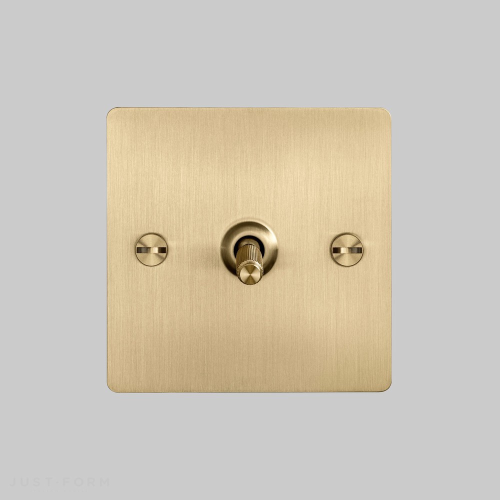 Однотумблерный переключатель 1G Toggle Switch / Brass фабрика Buster + Punch фотография № 2