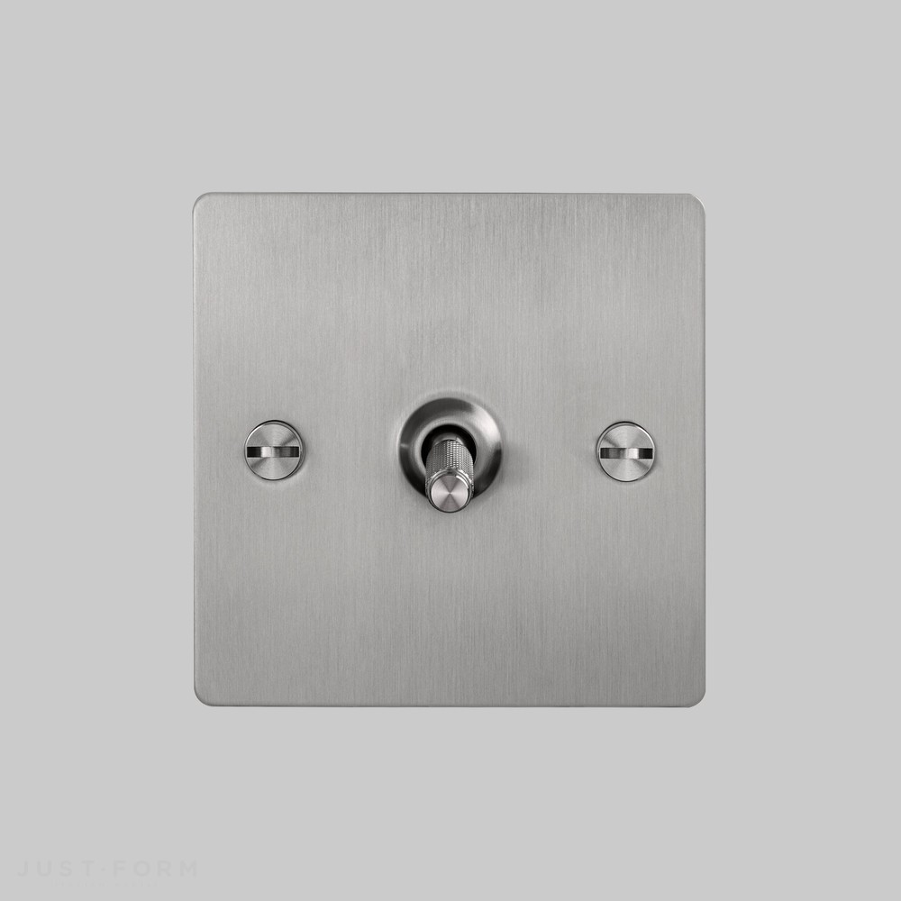 Однотумблерный переключатель 1G Toggle Switch / Steel фабрика Buster + Punch фотография № 2