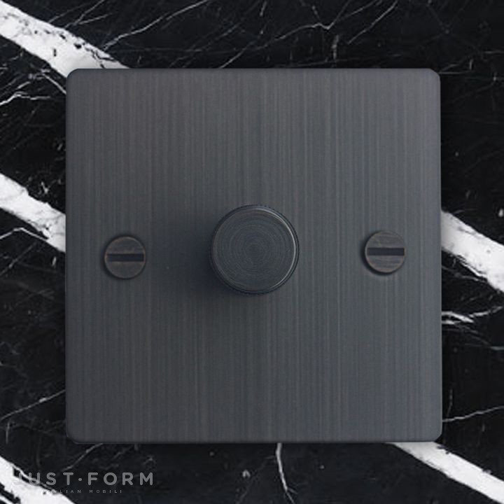Одинарный диммер 1G Dimmer / Smoked Bronze / Brass фабрика Buster + Punch фотография № 23