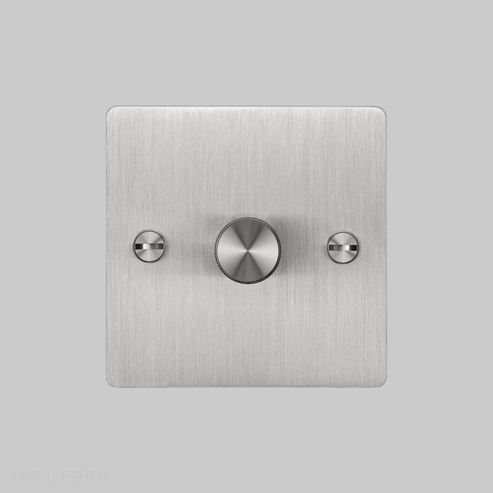 Одинарный диммер 1G Dimmer / Steel фабрика Buster + Punch фотография № 2