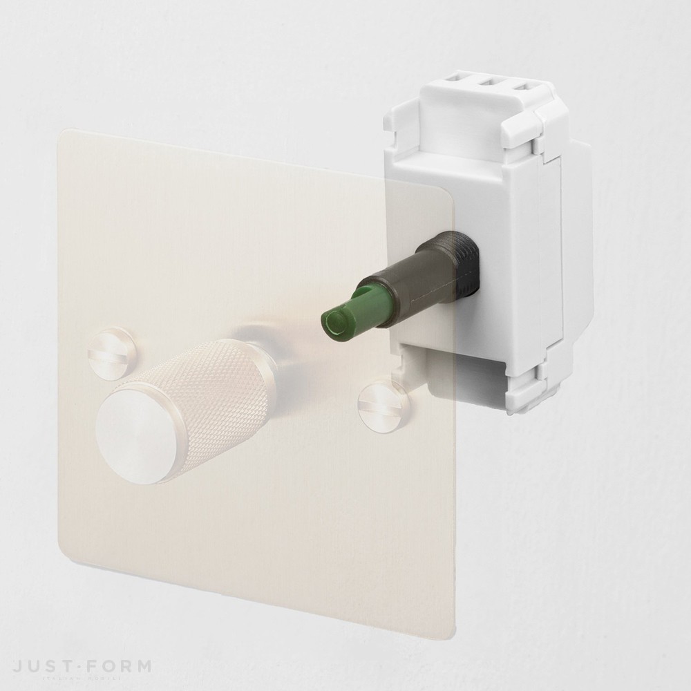Одинарный диммер 1G Dimmer / Steel фабрика Buster + Punch фотография № 4