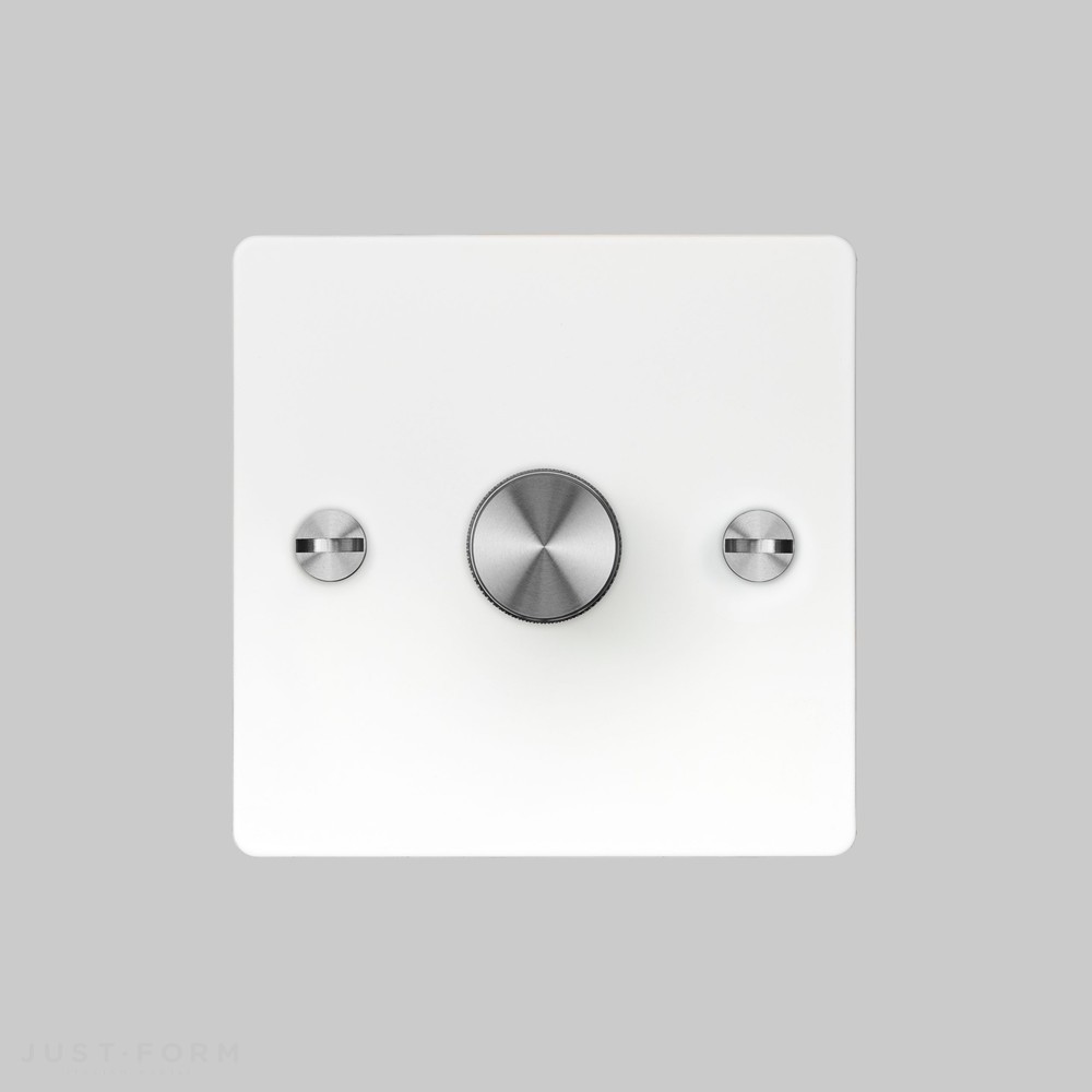 Одинарный диммер 1G Dimmer / White / Steel фабрика Buster + Punch фотография № 2