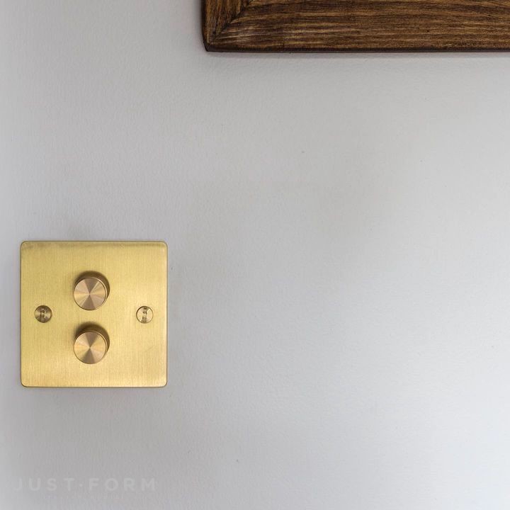 Двойной диммер 2G Dimmer / Brass фабрика Buster + Punch фотография № 6