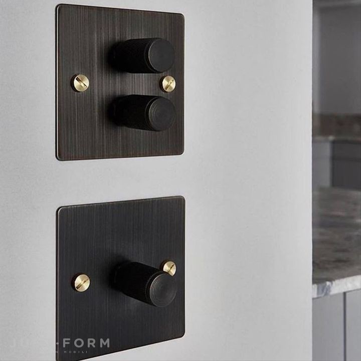 Двойной диммер 2G Dimmer / Smoked Bronze / Brass фабрика Buster + Punch фотография № 5