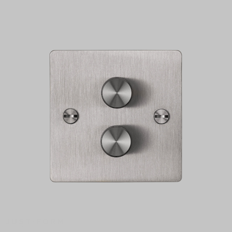 Двойной диммер 2G Dimmer / Steel фабрика Buster + Punch фотография № 2