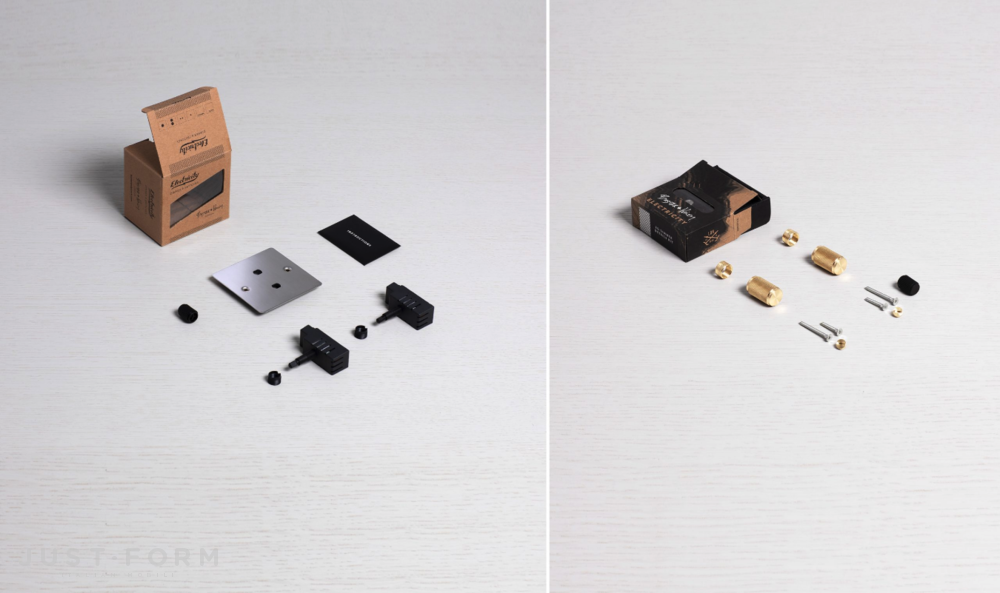 Двойной диммер 2G Dimmer / Steel / Brass фабрика Buster + Punch фотография № 3