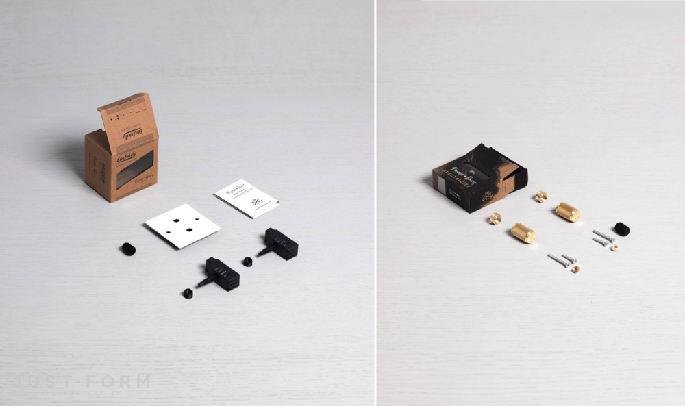 Двойной диммер 2G Dimmer / White / Brass фабрика Buster + Punch фотография № 3