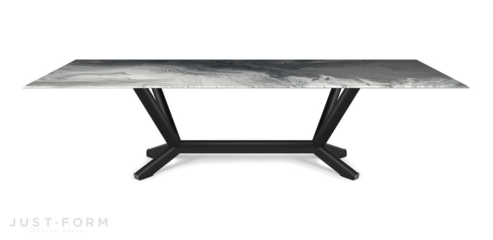 Стеклянный стол Planer Crystalart фабрика Cattelan Italia фотография № 1