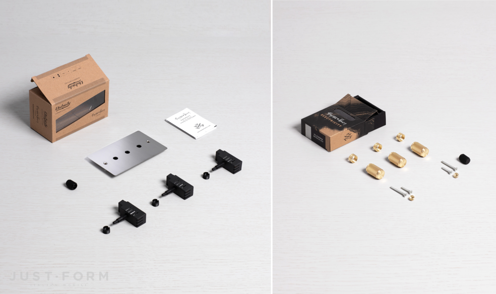 Тройной диммер 3G Dimmer / Steel / Brass фабрика Buster + Punch фотография № 10