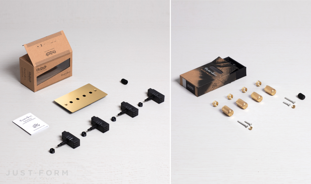 Диммер с четырьмя выключателями 4G Dimmer / Brass фабрика Buster + Punch фотография № 8