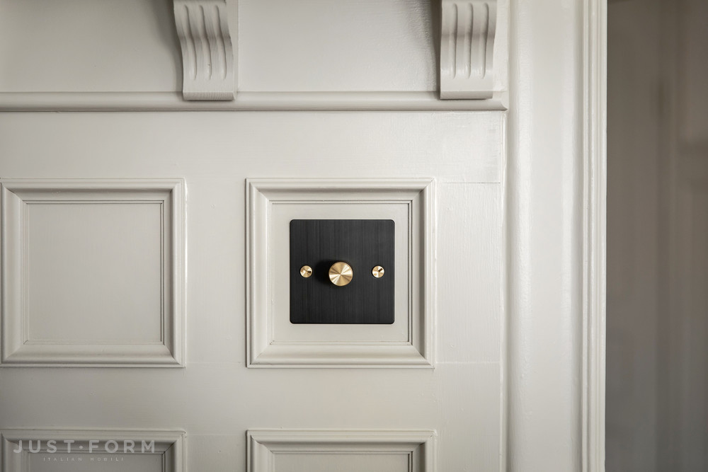 Одинарный диммер 1G Dimmer / Steel / Brass фабрика Buster + Punch фотография № 18
