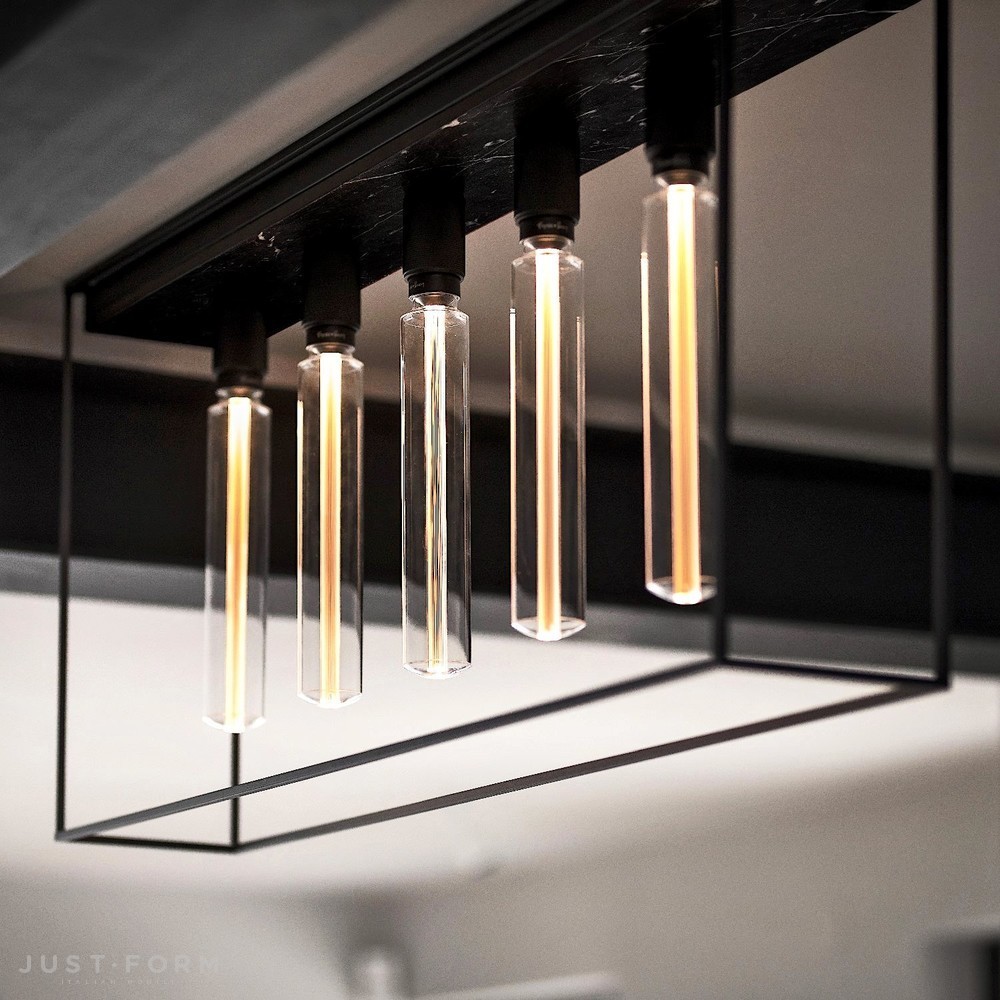 Потолочный светильник Caged Ceiling 5.0 / Brushed Steel фабрика Buster + Punch фотография № 5