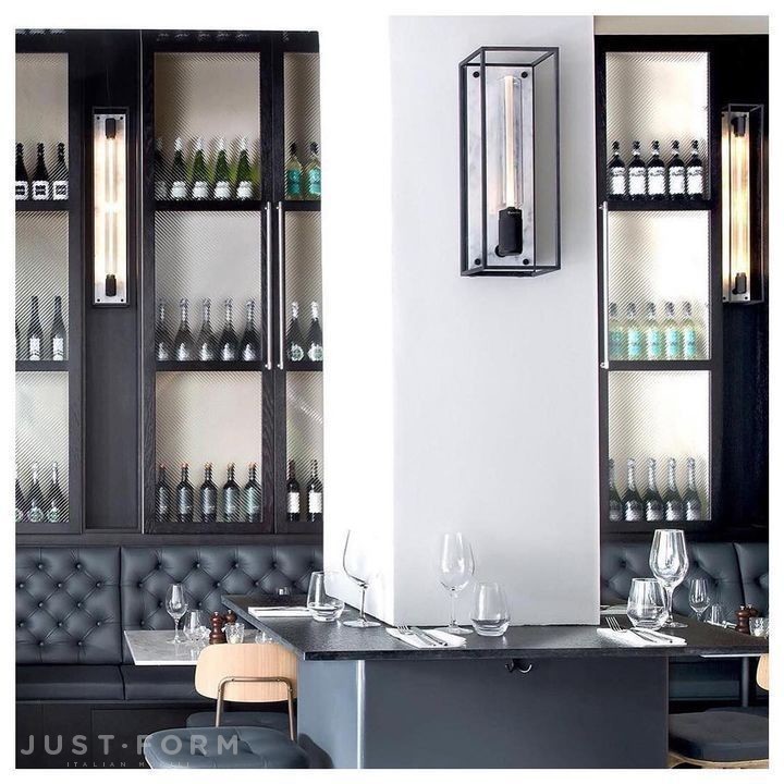 Бра Caged Wall / Large / Brushed Steel фабрика Buster + Punch фотография № 33