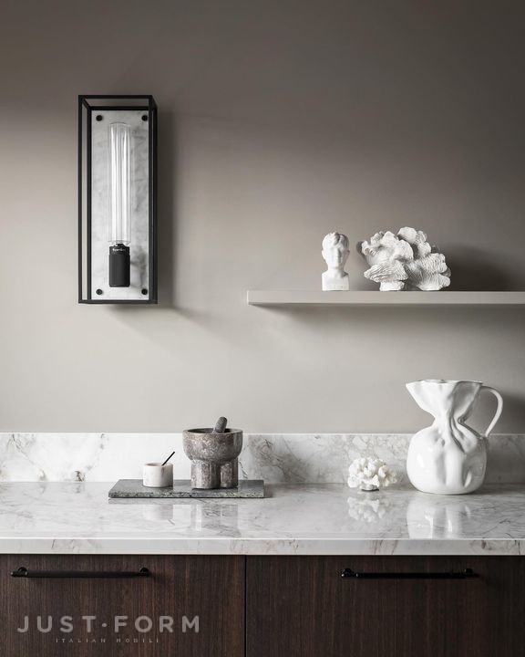 Бра Caged Wall / Large / White Marble фабрика Buster + Punch фотография № 6