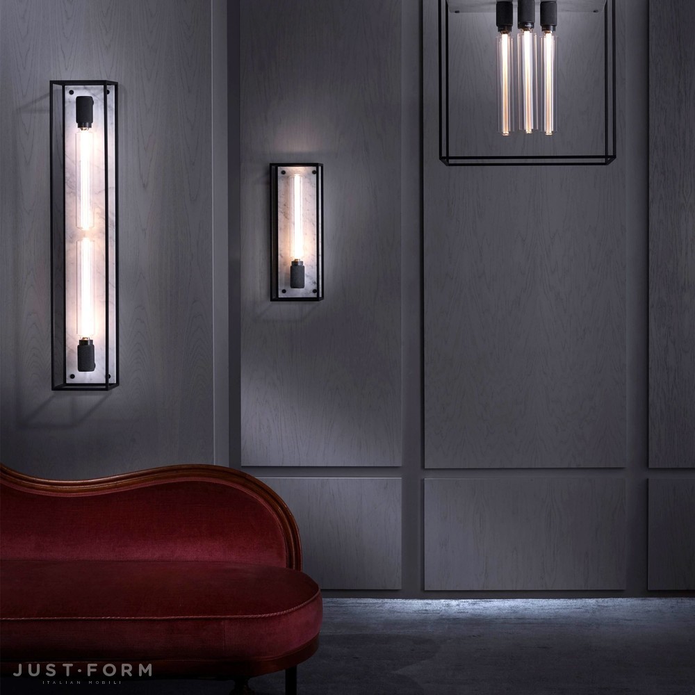 Бра Caged Wall / Large / Black Marble фабрика Buster + Punch фотография № 11