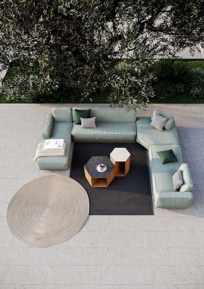 Уличный кофейный столик Zeta Coffee Table фабрика Atmosphera фотография № 10