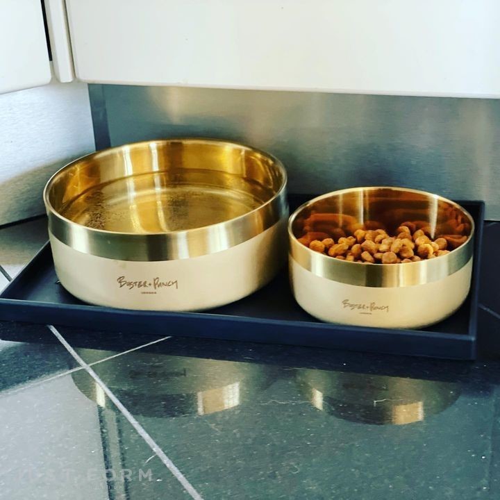 Миска для собаки Dog Bowl / Small / Brass фабрика Buster + Punch фотография № 8