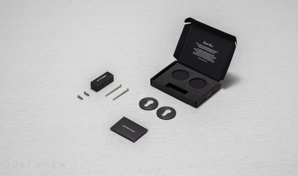 Броненакладка Euro Cylinder Key Escutcheon / Smoked Bronze фабрика Buster + Punch фотография № 2