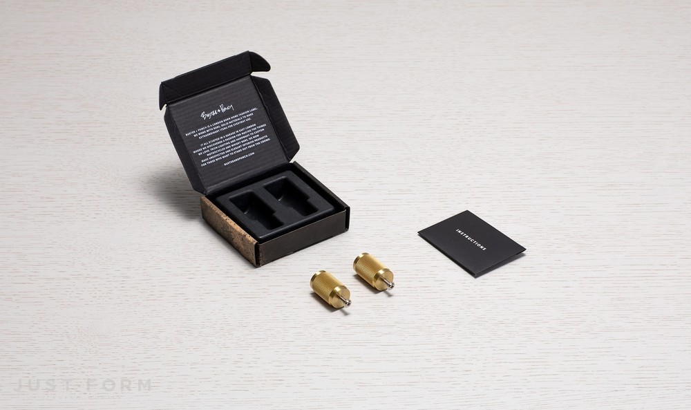 Ручка для мебели Furniture Knob / Cross / Brass фабрика Buster + Punch фотография № 8