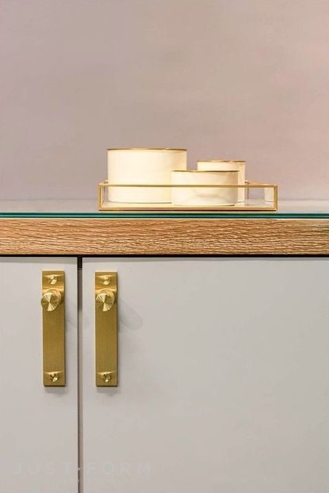 Ручка для мебели Furniture Knob / Plate / Cross / Brass фабрика Buster + Punch фотография № 71