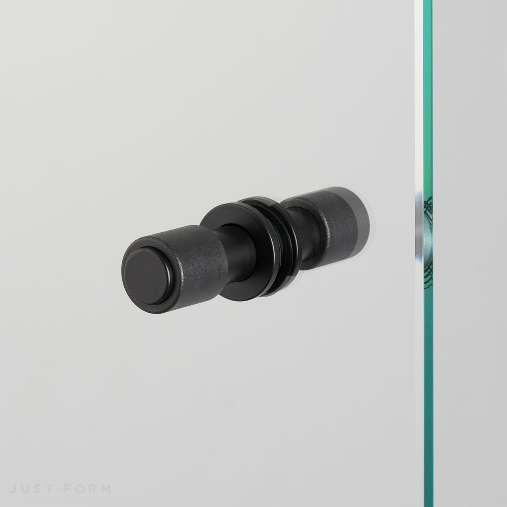 Ручка для мебели Furniture Knob / Double-Sided / Cast / Welders Black фабрика Buster + Punch фотография № 1