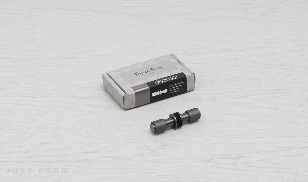 Ручка для мебели Furniture Knob / Double-Sided / Cast / Gun Metal фабрика Buster + Punch фотография № 3