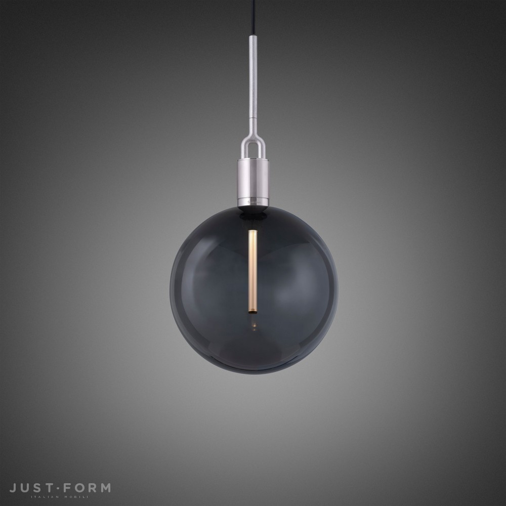 Подвесной светильник  Forked Pendant / Globe / Smoked / Large / Steel фабрика Buster + Punch фотография № 1