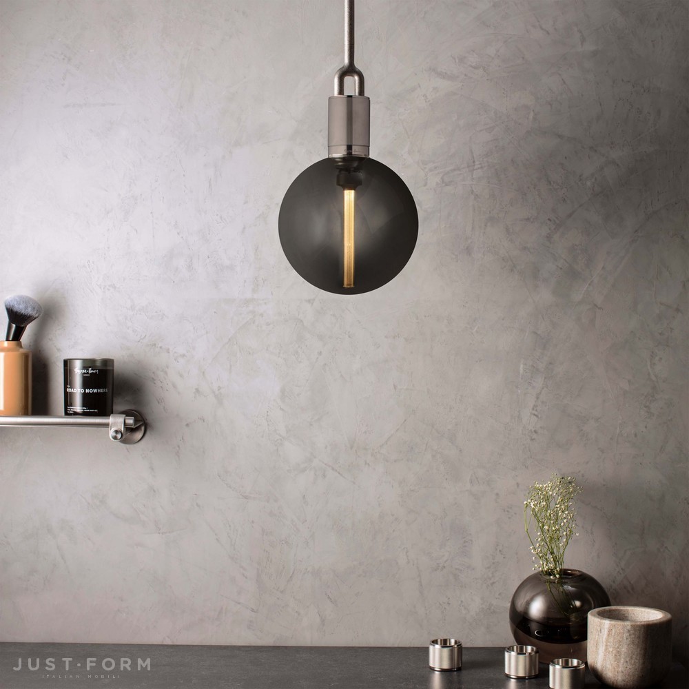 Подвесной светильник  Forked Pendant / Globe / Smoked / Large / Steel фабрика Buster + Punch фотография № 3