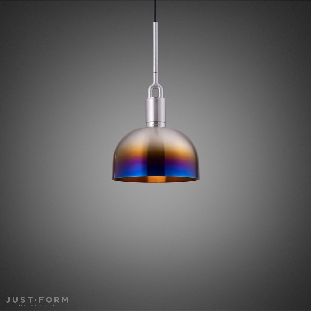 Подвесной светильник Forked Pendant / Shade / Medium / Burnt Steel фабрика Buster + Punch фотография № 1