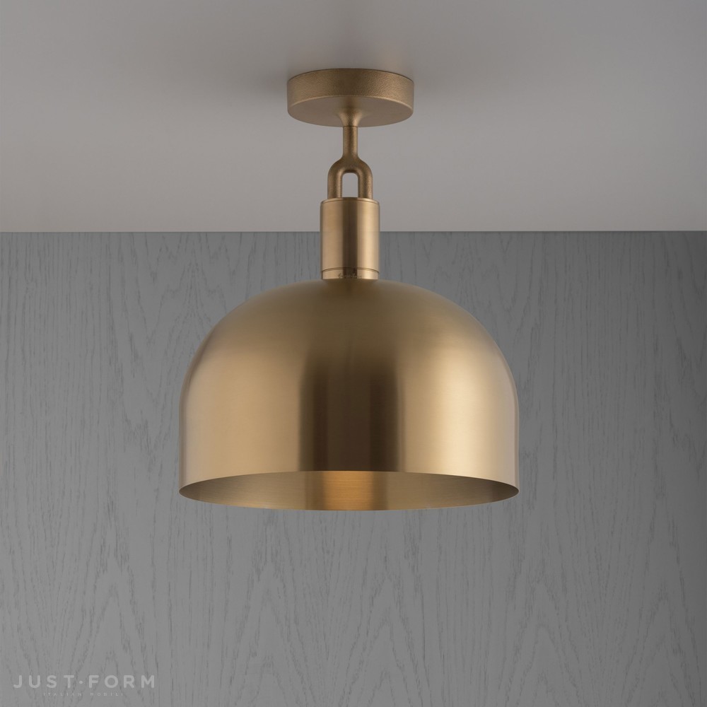 Потолочный светильник Forked Ceiling / Shade / Large / Brass фабрика Buster + Punch фотография № 1