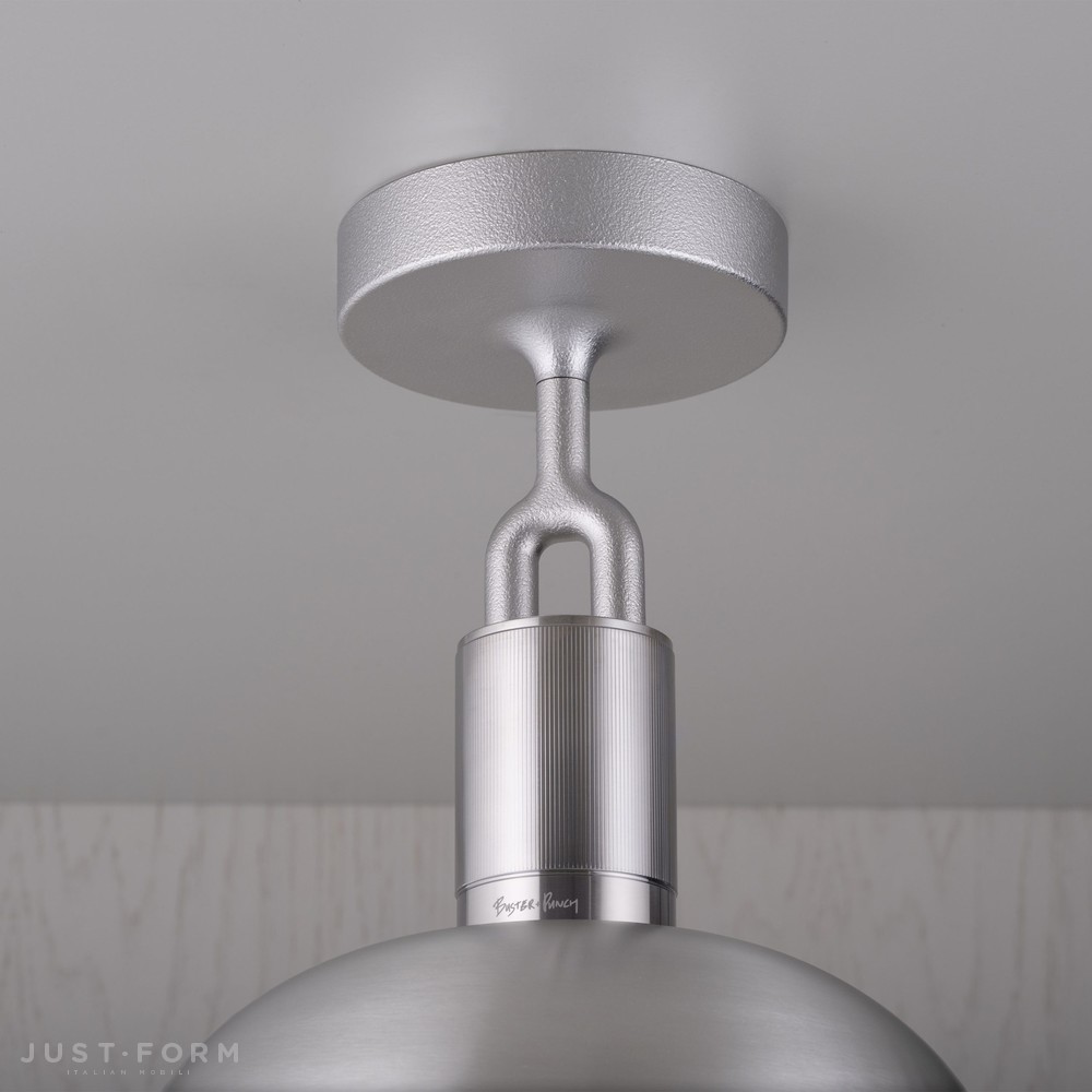 Потолочный светильник Forked Ceiling / Shade / Large / Steel фабрика Buster + Punch фотография № 2