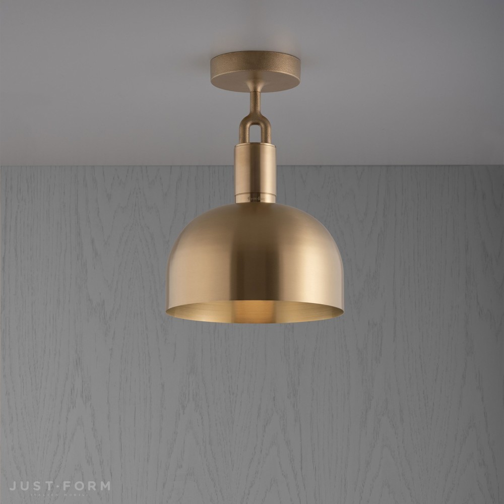 Потолочный светильник Forked Ceiling / Shade / Medium / Brass фабрика Buster + Punch фотография № 1