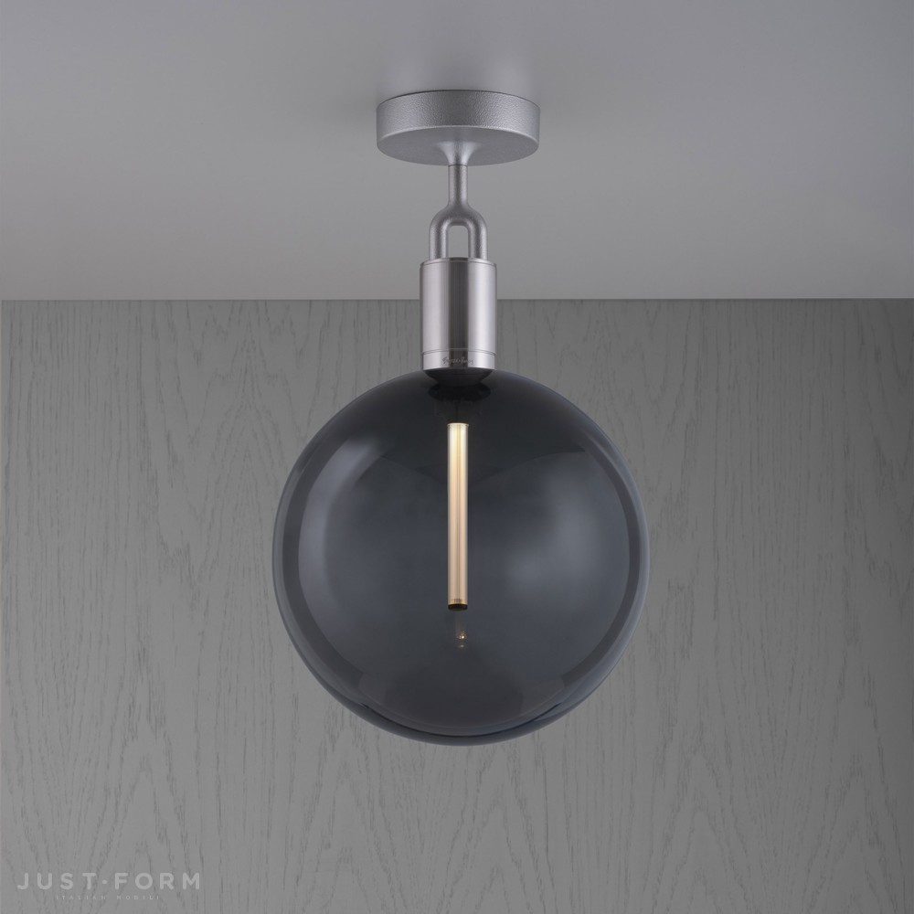 Потолочный светильник Forked Ceiling / Globe / Smoked / Large / Steel фабрика Buster + Punch фотография № 1