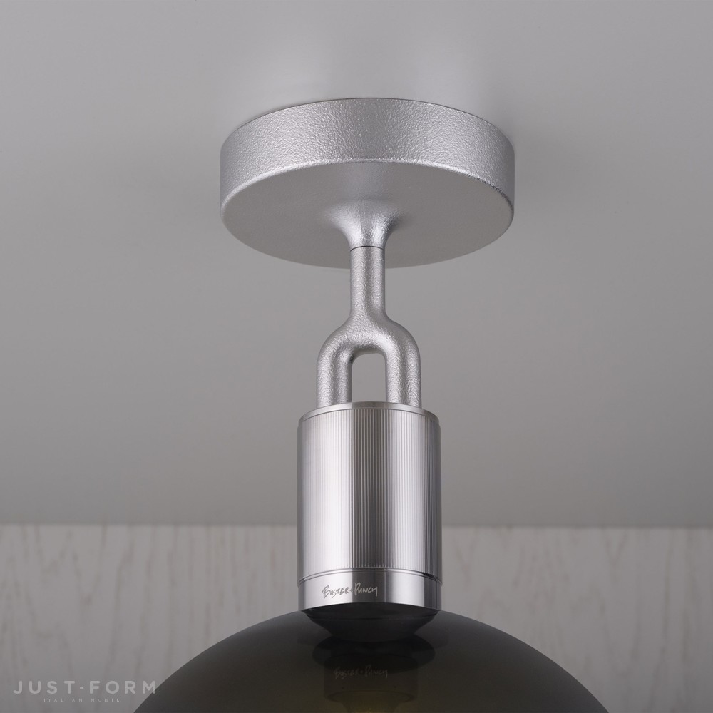 Потолочный светильник Forked Ceiling / Globe / Smoked / Large / Steel фабрика Buster + Punch фотография № 2