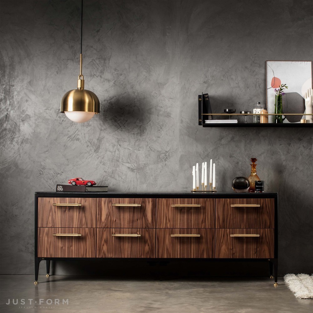 Подвесной светильник Forked Pendant / Shade / Globe / Smoked / Large / Brass фабрика Buster + Punch фотография № 3