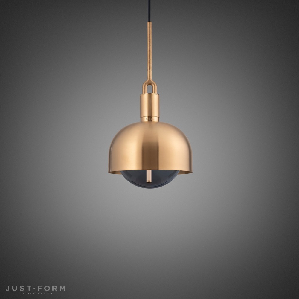 Подвесной светильник Forked Pendant / Shade / Globe / Smoked / Medium / Brass фабрика Buster + Punch фотография № 1
