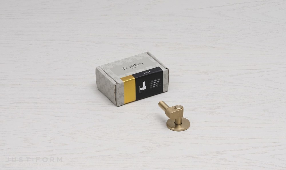 Крючок для одежды Hook / Cast / Gun Metal фабрика Buster + Punch фотография № 13