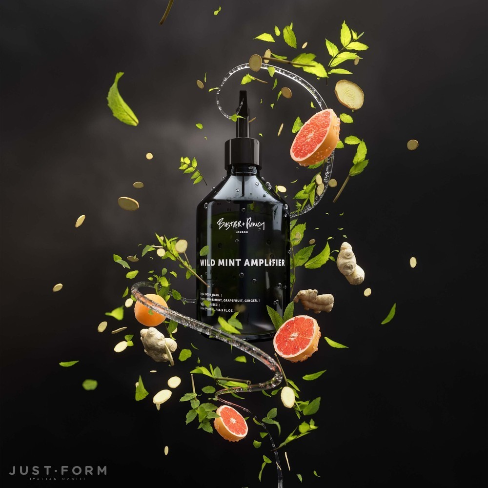 Гель для душа Body Wash / Wild Mint Amplifier / 500ml фабрика Buster + Punch фотография № 3