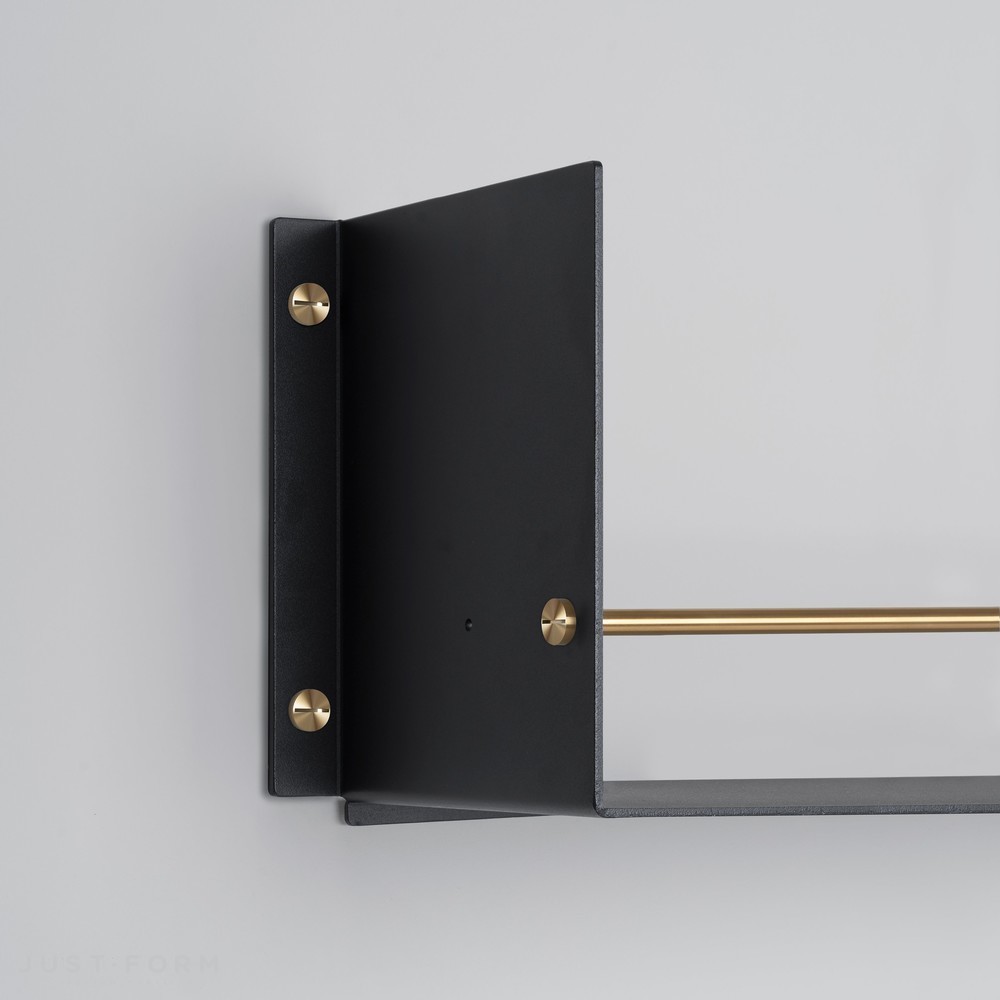 Полка Shelf / Girder / Black / Brass фабрика Buster + Punch фотография № 3
