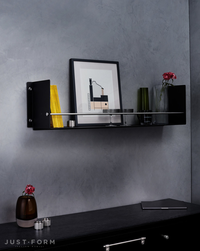 Полка Shelf / Girder / Black / Brass фабрика Buster + Punch фотография № 4