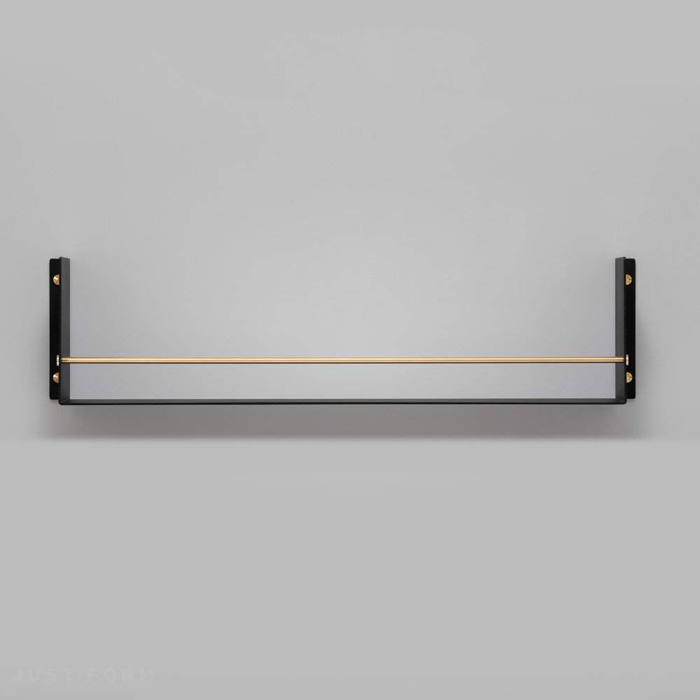 Полка Shelf / Girder / Black / Brass фабрика Buster + Punch фотография № 2