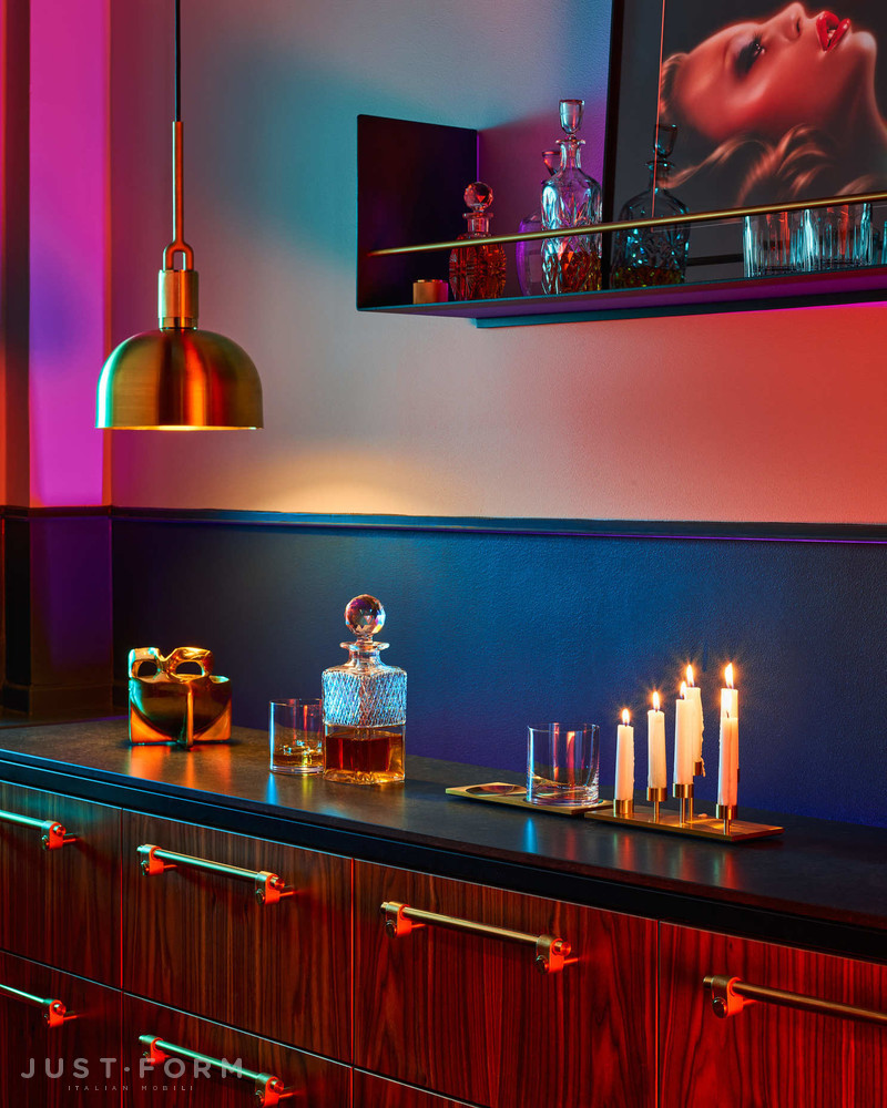Полка Shelf / Girder / Black / Brass фабрика Buster + Punch фотография № 12