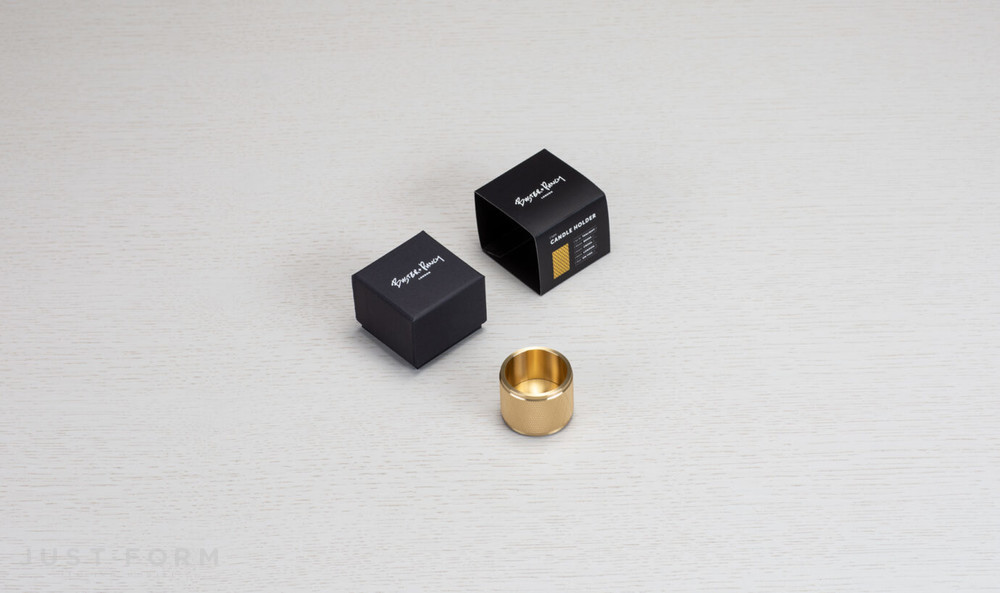 Подсвечник Tealight Candle Holder / Brass фабрика Buster + Punch фотография № 5