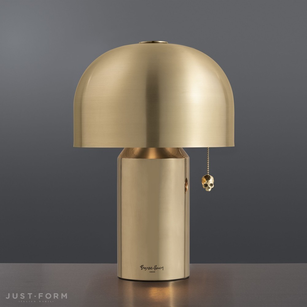 Настольная лампа Skull Table Light / Travis Barker / Brass фабрика Buster + Punch фотография № 2