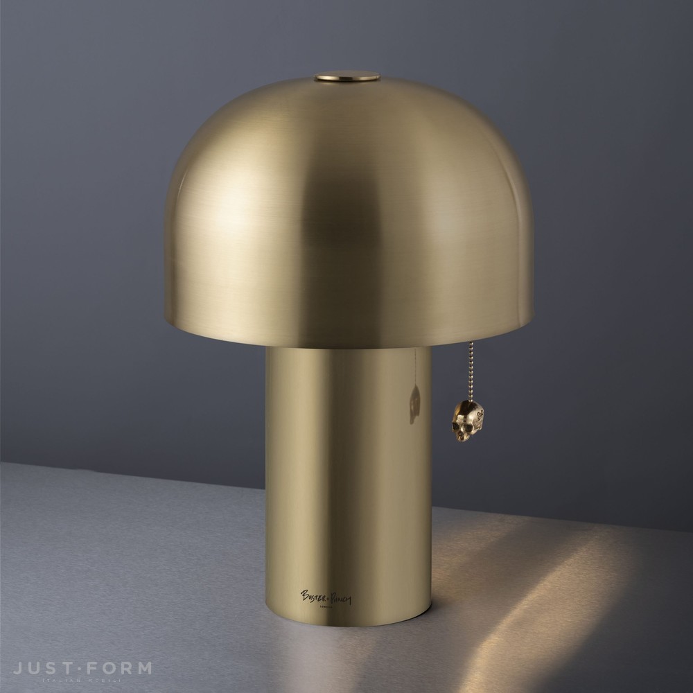 Настольная лампа Skull Table Light / Travis Barker / Brass фабрика Buster + Punch фотография № 1