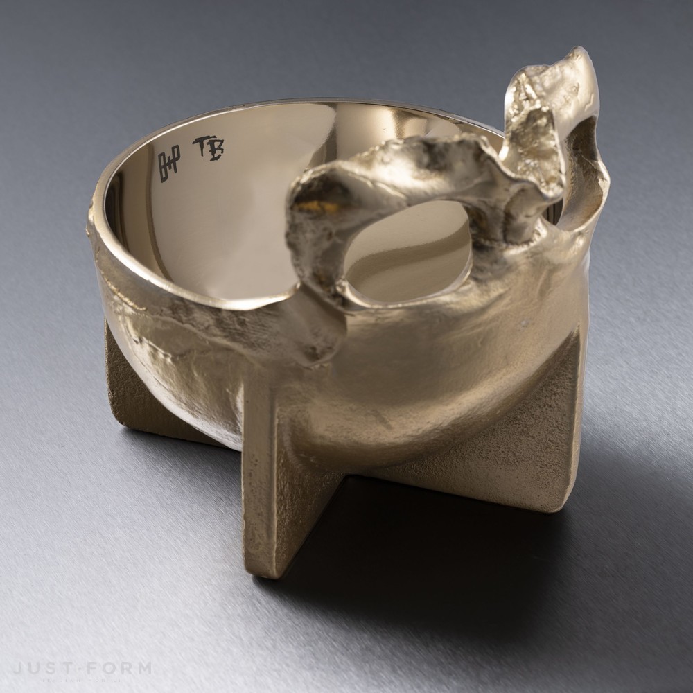 Чаша Skull Bowl / Travis Barker / Brass фабрика Buster + Punch фотография № 2